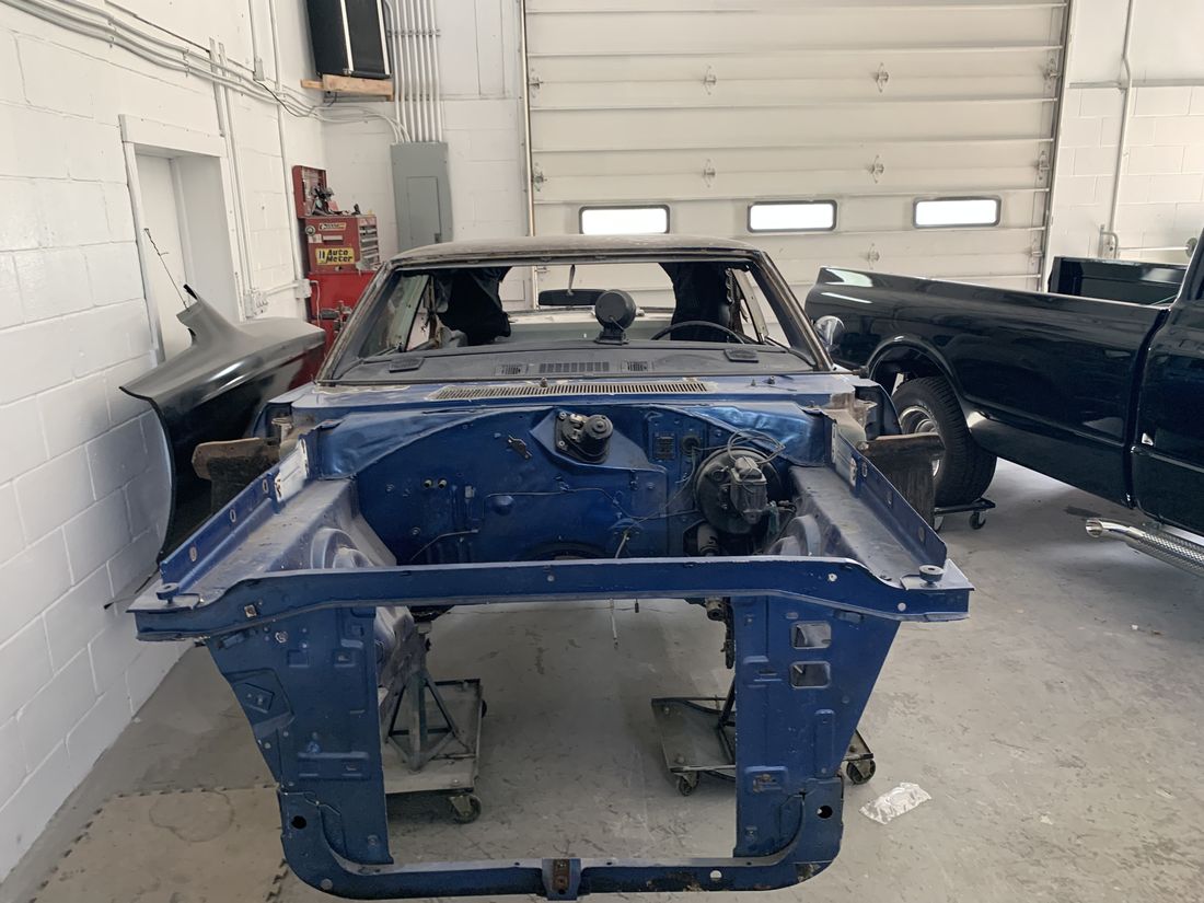 Automotive dustless blasting project 13