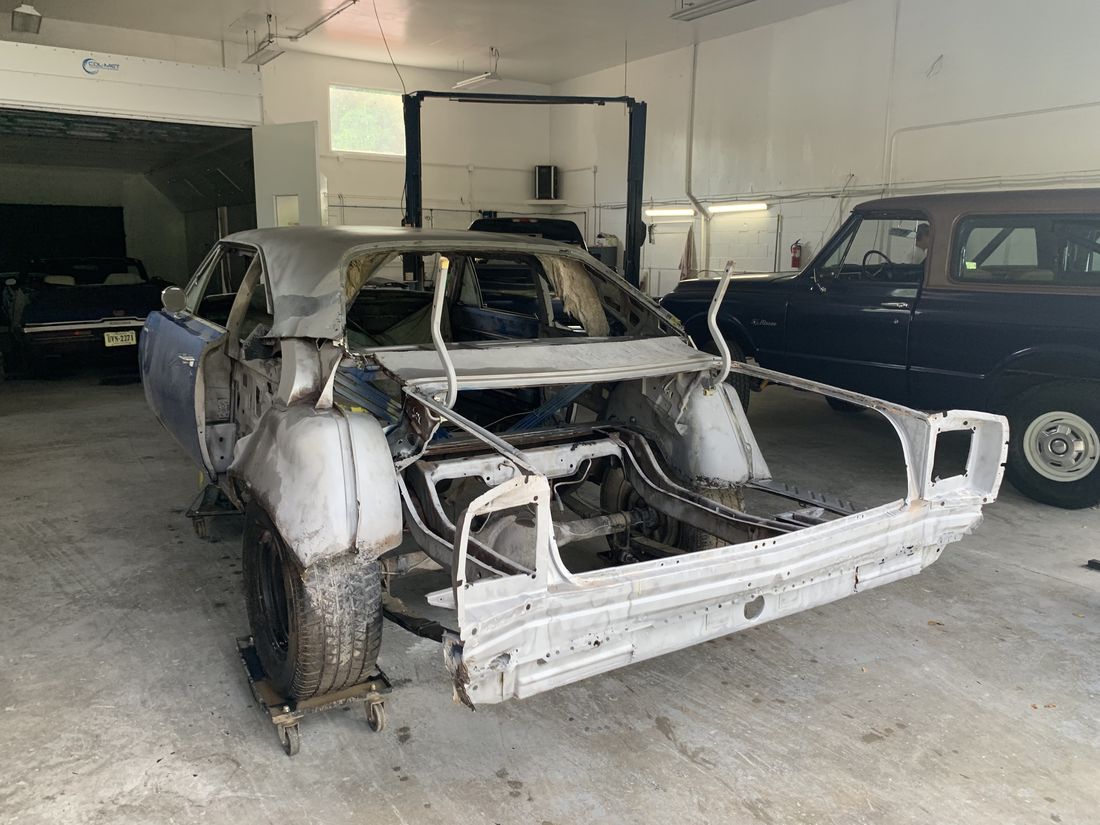 Automotive dustless blasting project 14