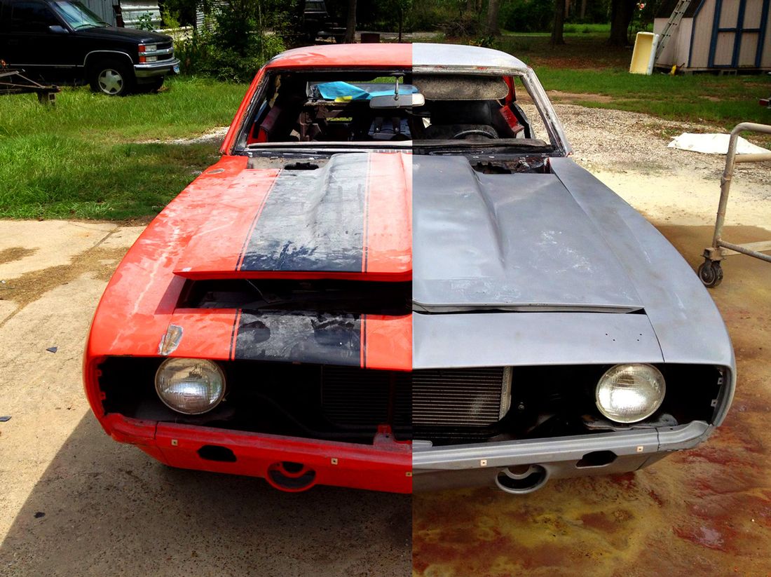Automotive dustless blasting project 2