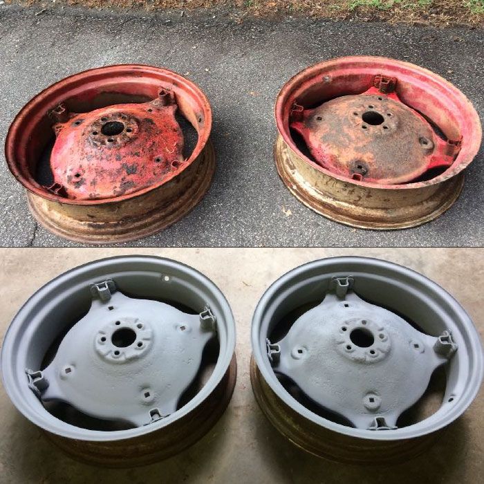 Automotive dustless blasting project 8
