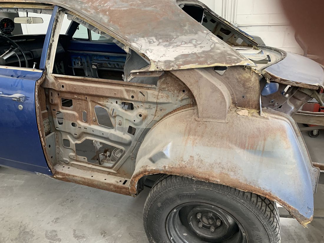 Automotive dustless blasting project 9