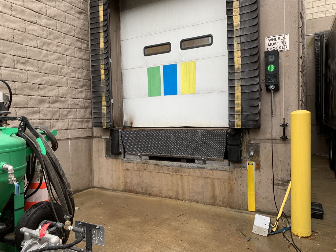 Industrial dustless blasting project 11