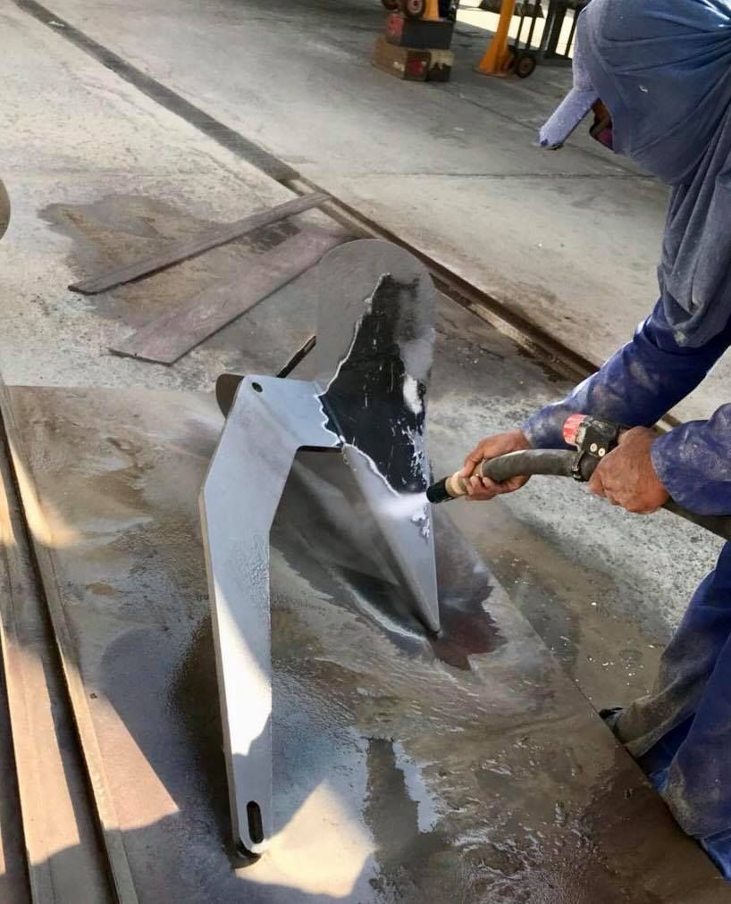 Marine dustless blasting project 2