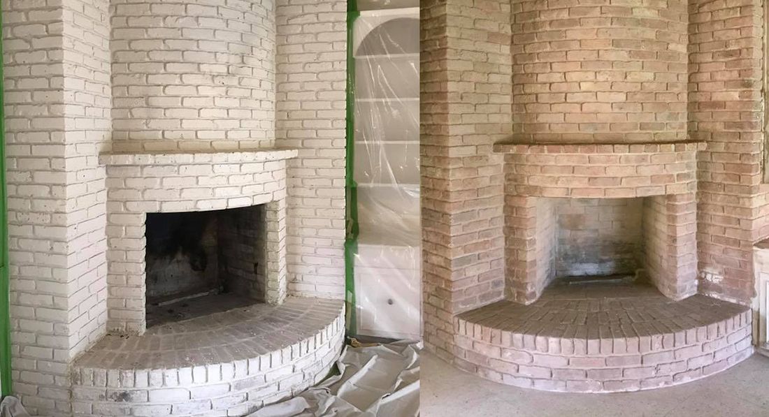 Residential dustless blasting project 2