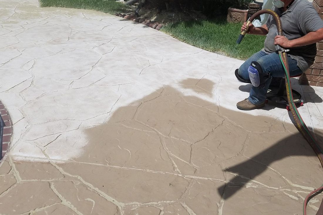 Residential dustless blasting project 7