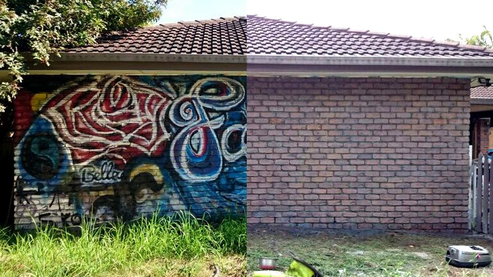 Residential dustless blasting project 8